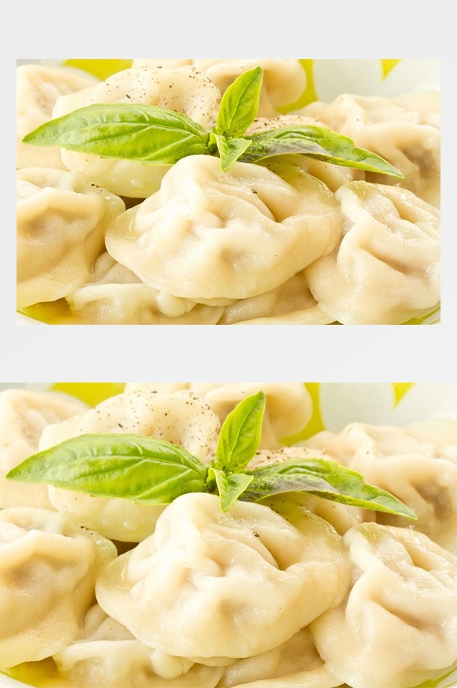 5高清美食菜品菜谱JPG图片生煎锅贴图库 (6)