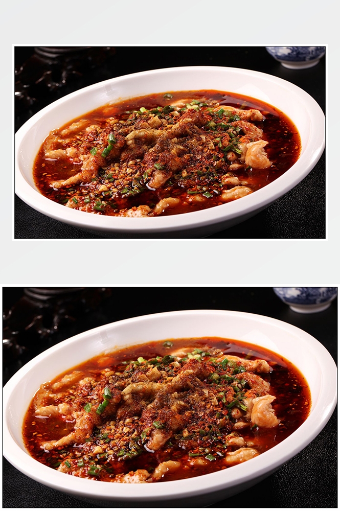 高清美食菜品菜谱JPG图片水煮肉片摄影美工设计喷绘打印合成素材  (45)