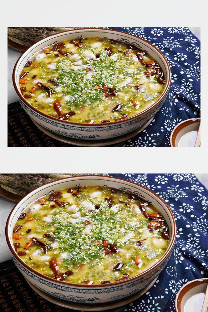 高清美食菜品菜谱JPG图片酸菜鱼摄影美工设计喷绘打印合成素材
