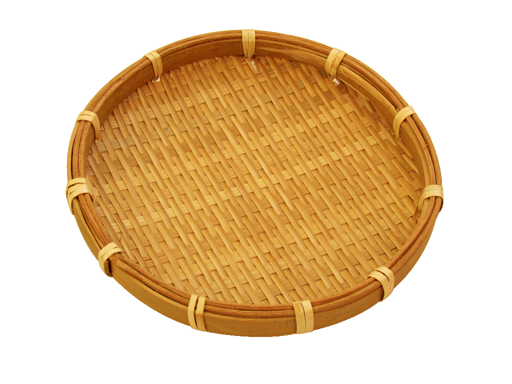 竹篮竹筐编织品图片竹编素材插图装饰元素免抠1
