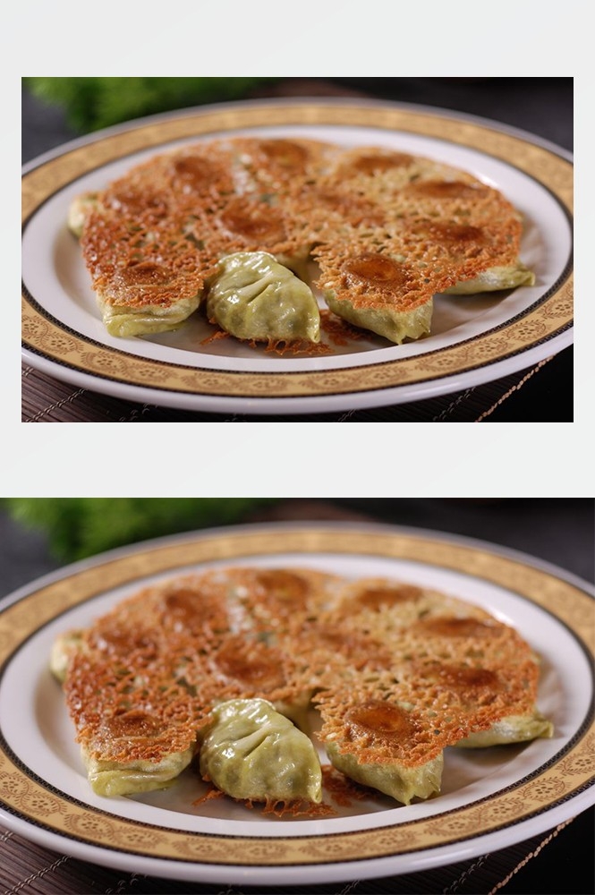 5高清美食菜品菜谱JPG图片生煎锅贴图库 (54)