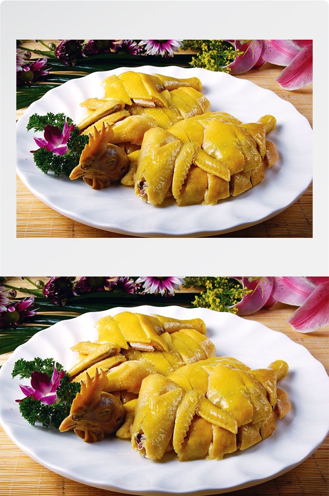 高清美食菜谱JPG图片白切鸡菜品摄影 (16)