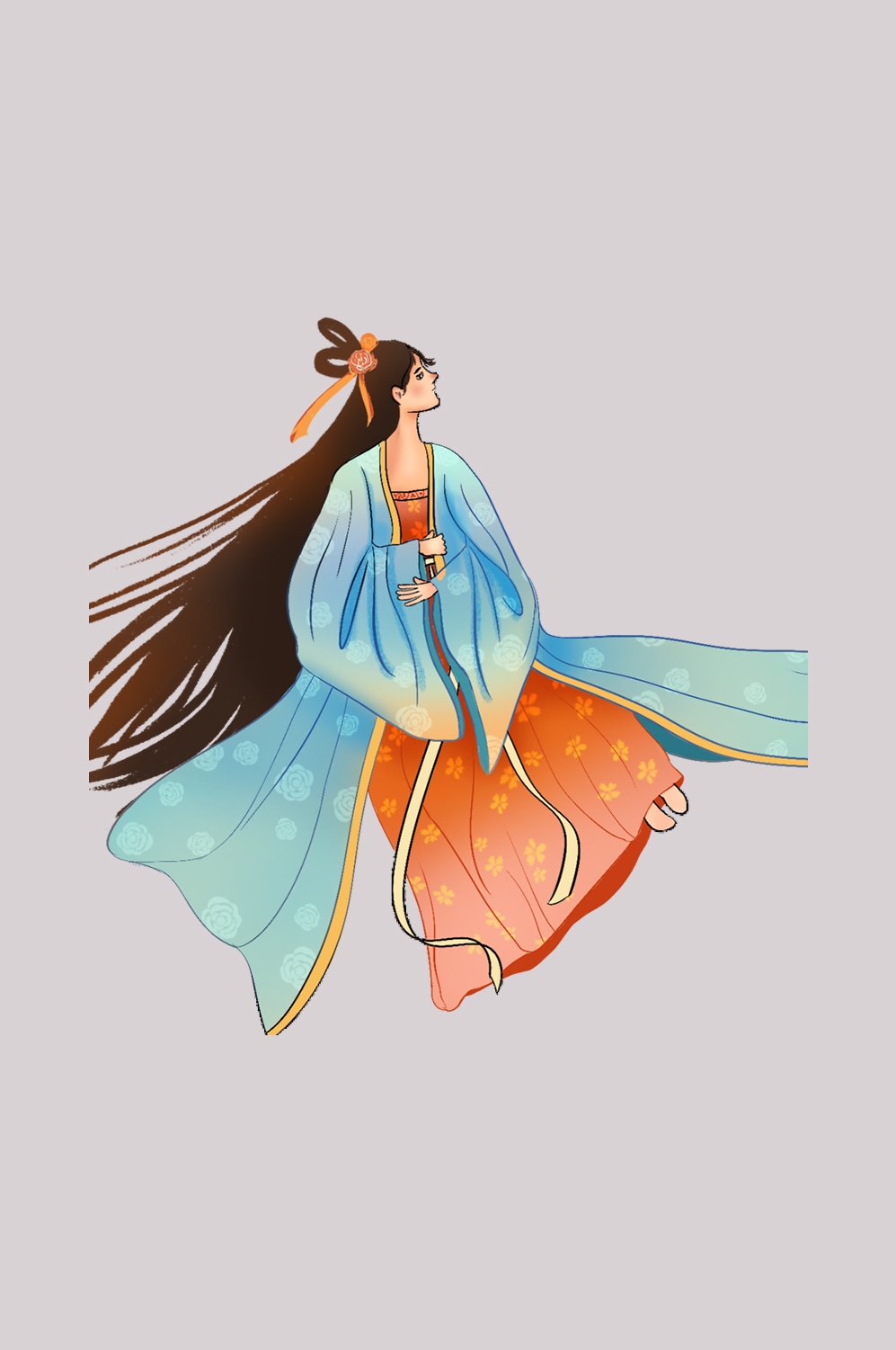 卡通嫦娥仙女中秋节免抠素材装饰元素50