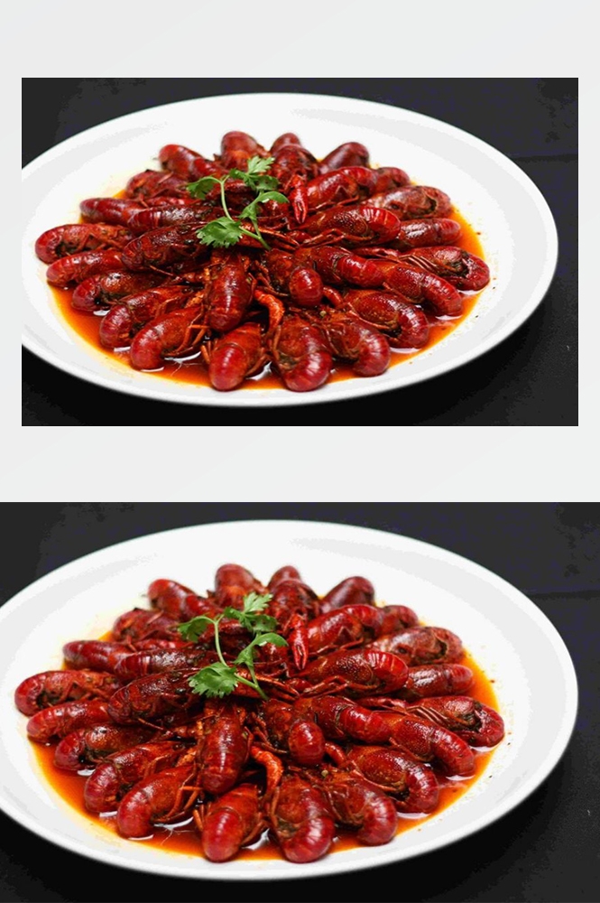 餐饮美食海报模板麻辣小龙虾香辣虾促销宣传广告素材 (11)