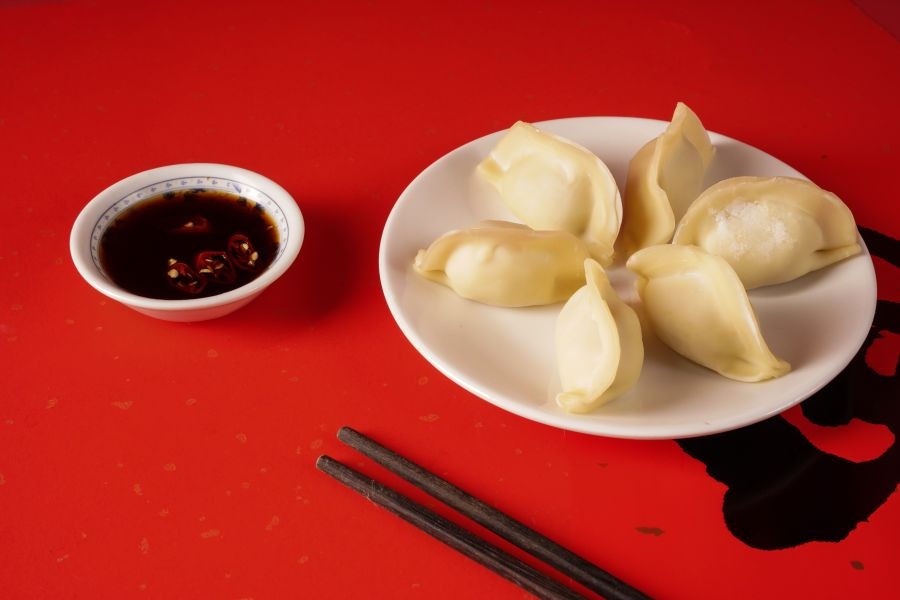 饺子图片饺子实拍摄影图海报banner设计背景素材62