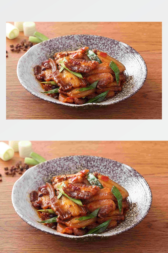 高清美食菜品菜谱回锅肉摄影美工设计喷绘打印合成素材