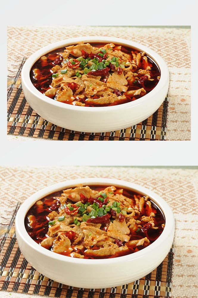 高清美食菜品菜谱JPG图片水煮肉片摄影美工设计喷绘打印合成素材
