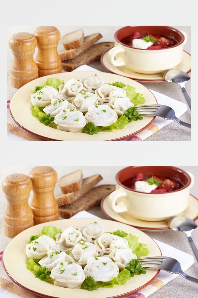 5高清美食菜品菜谱JPG图片生煎锅贴图库 (65)