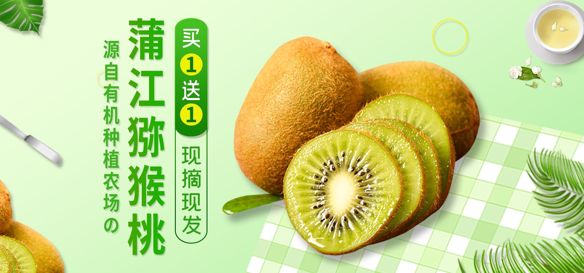 电商生鲜水果蔬菜海报banner灯箱素材背景50