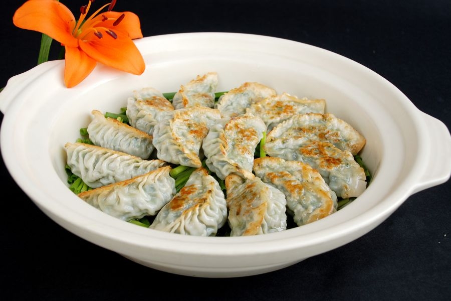 5高清美食菜品菜谱JPG图片生煎锅贴图库 (18)