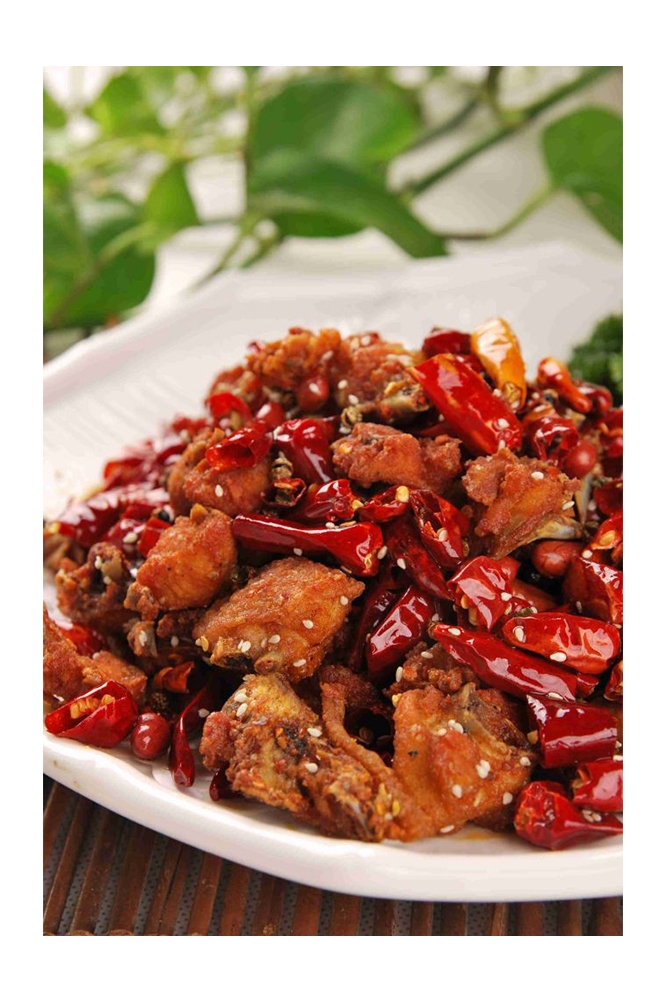高清美食菜谱JPG图片辣子鸡川菜摄影美工设计喷绘打印合成素材