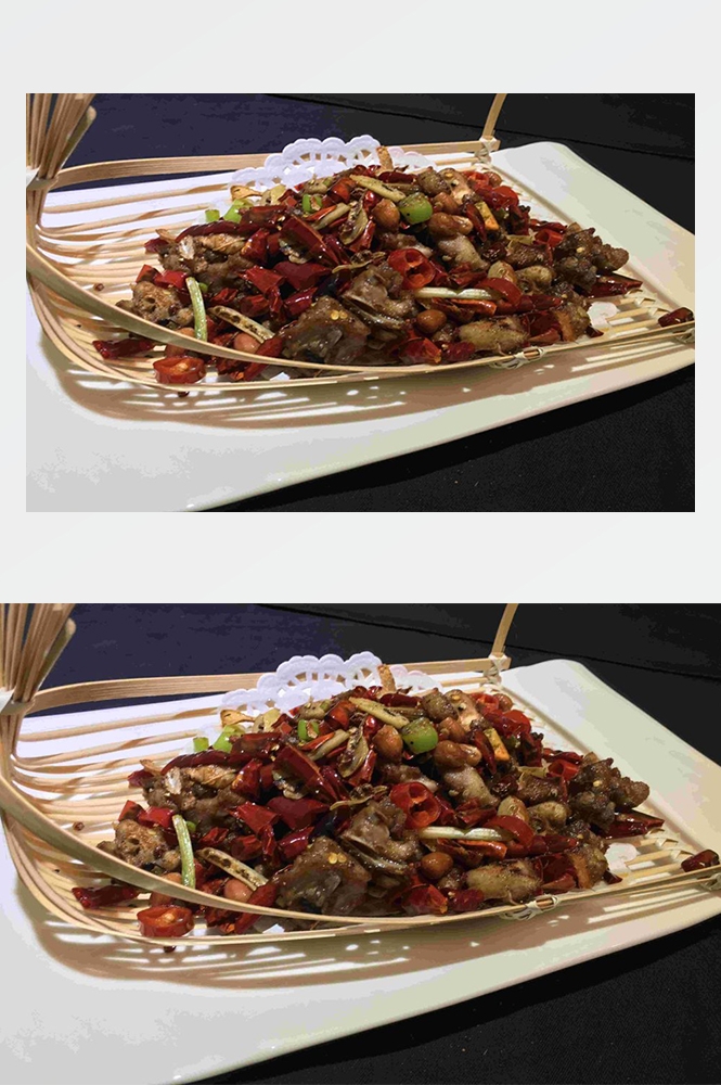 高清美食菜谱JPG图片辣子鸡川菜摄影美工设计喷绘打印合成素材