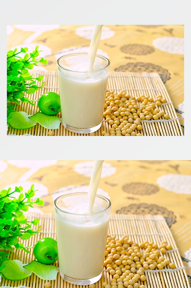 高清美食菜品菜谱JPG图片豆浆豆奶早餐美工设计喷绘打印合成素材