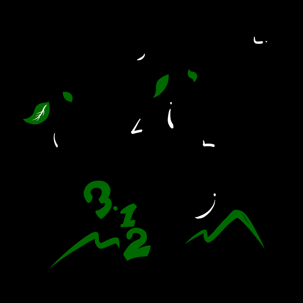 312植树节艺术字图片元素插图透明背景免抠图82