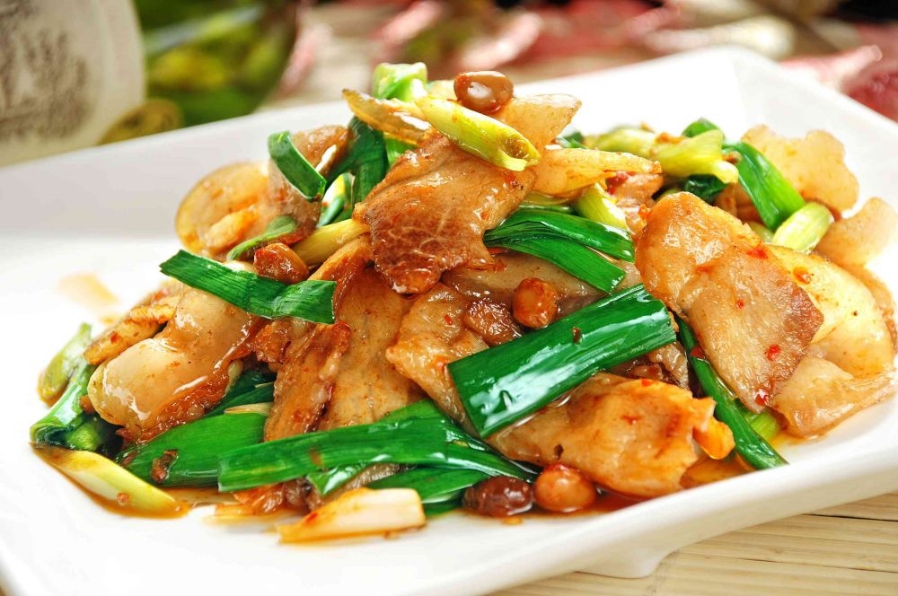 高清美食菜品菜谱回锅肉摄影美工设计喷绘打印合成素材 (28)