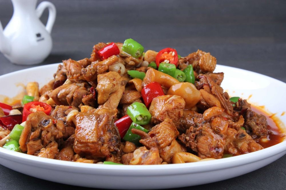 高清美食菜谱JPG图片辣子鸡川菜摄影美工设计喷绘打印合成素材 (14)