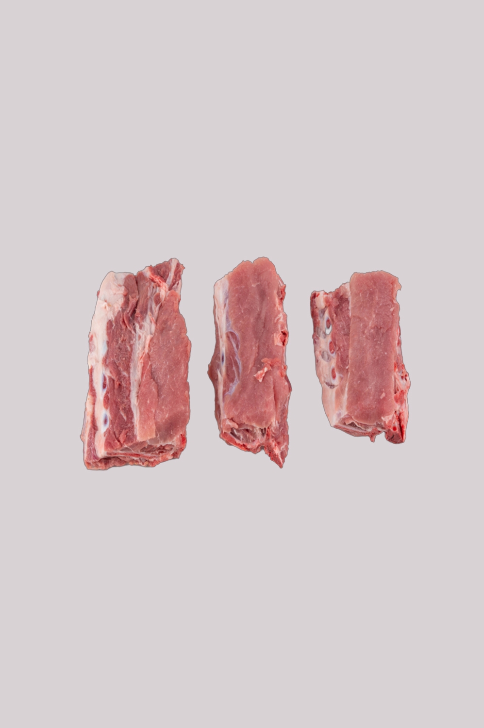 猪肉五花肉瘦肉排骨插画元素免抠素材1