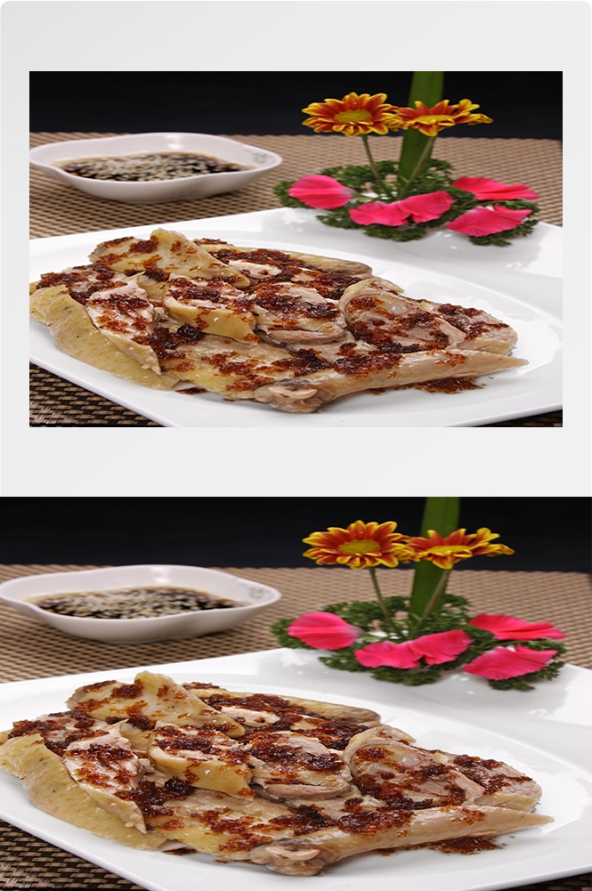 高清美食菜谱JPG图片白切鸡菜品摄影 (27)