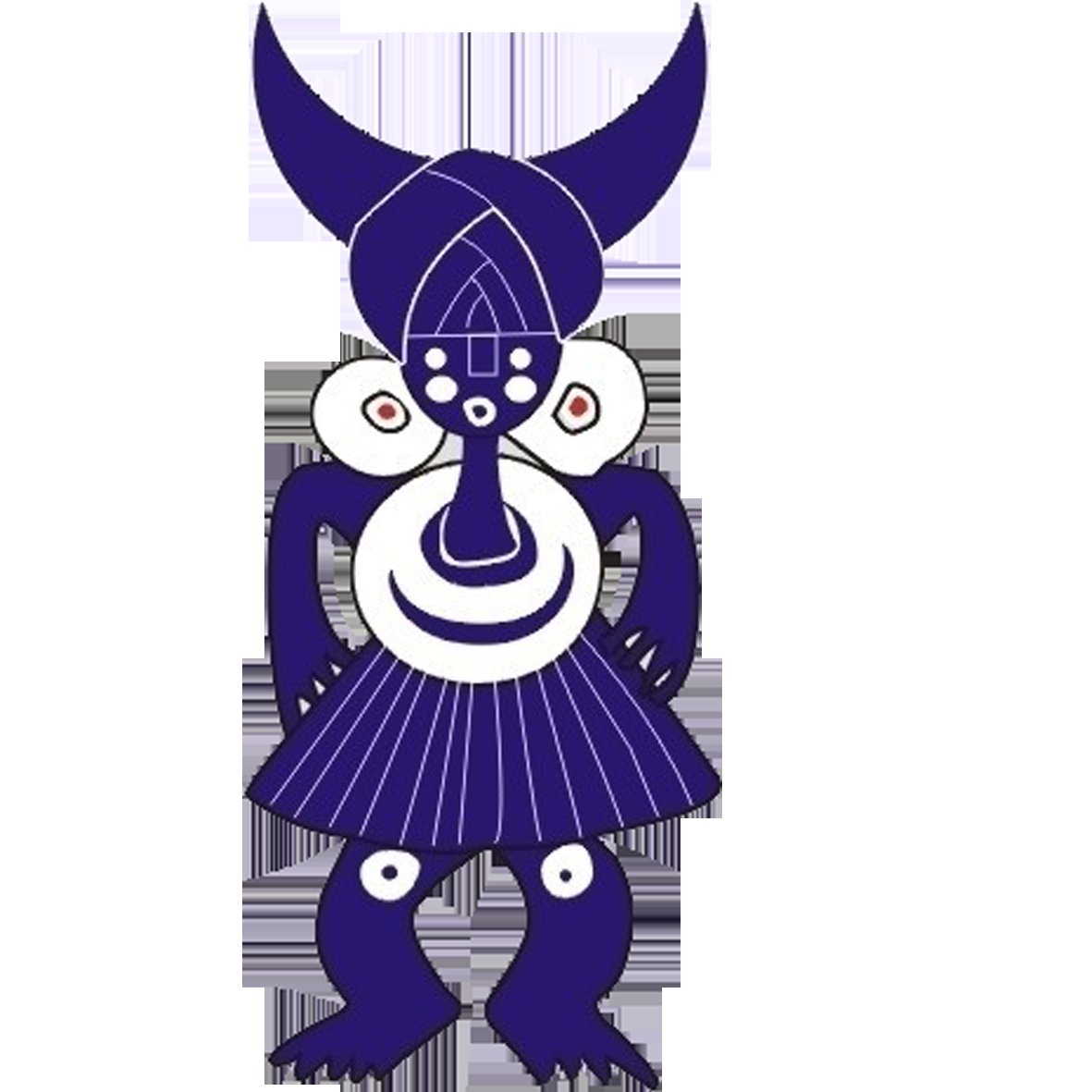 56个少数民族卡通人物服饰免抠元素插画84