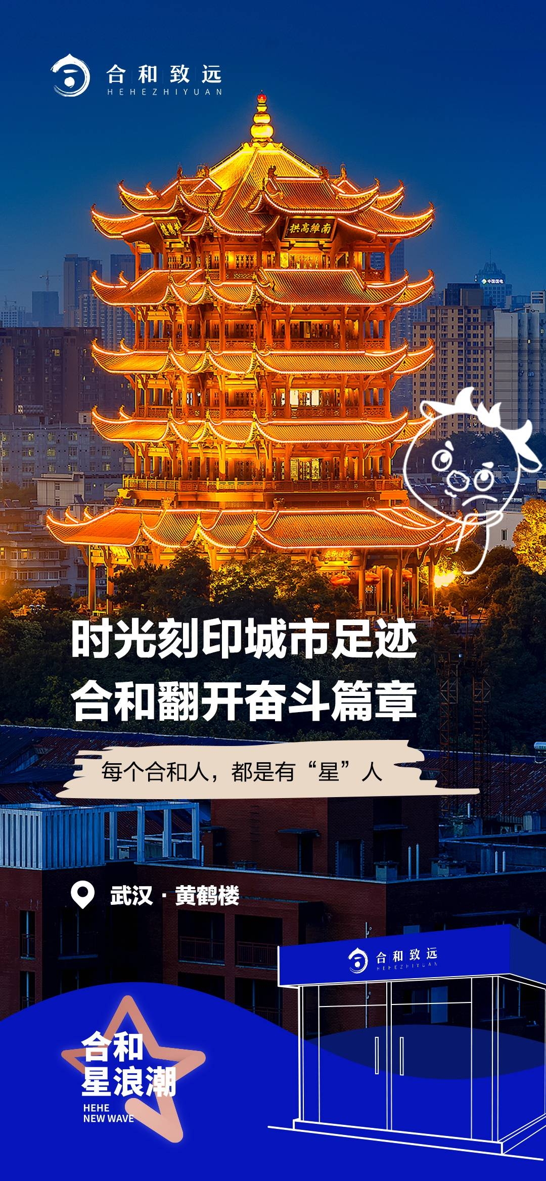 湖北武汉恩施长江三峡黄鹤楼樱花神农架旅游海报素材4