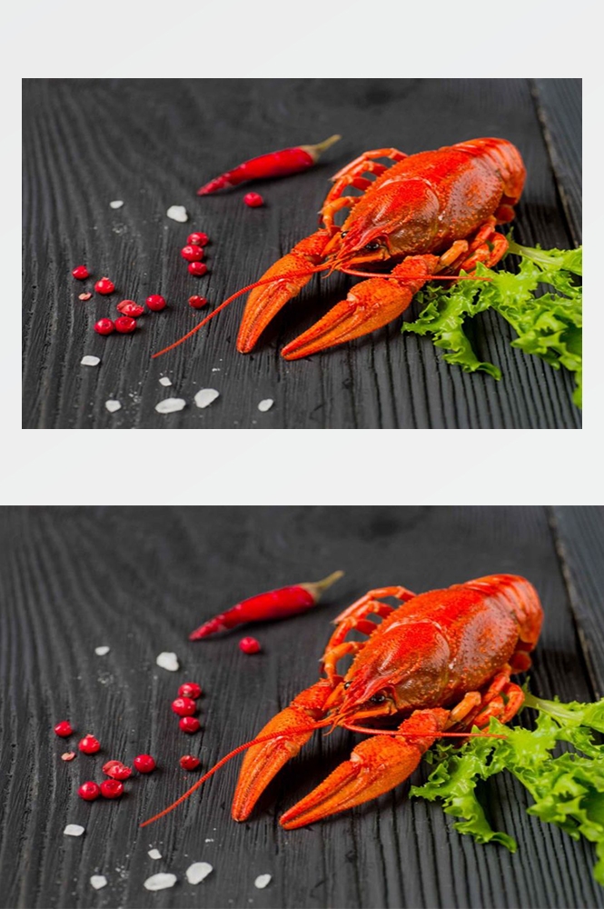 餐饮美食海报模板麻辣小龙虾香辣虾促销宣传广告素材 (37)