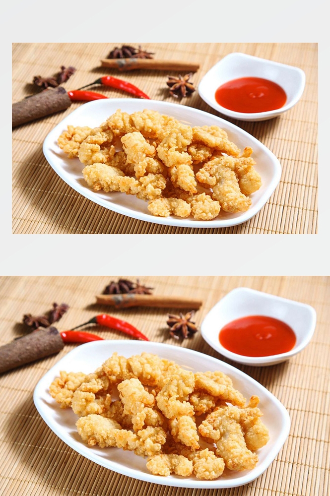 高清美食菜谱图片炸鸡腿鸡翅鸡块美工设计素材