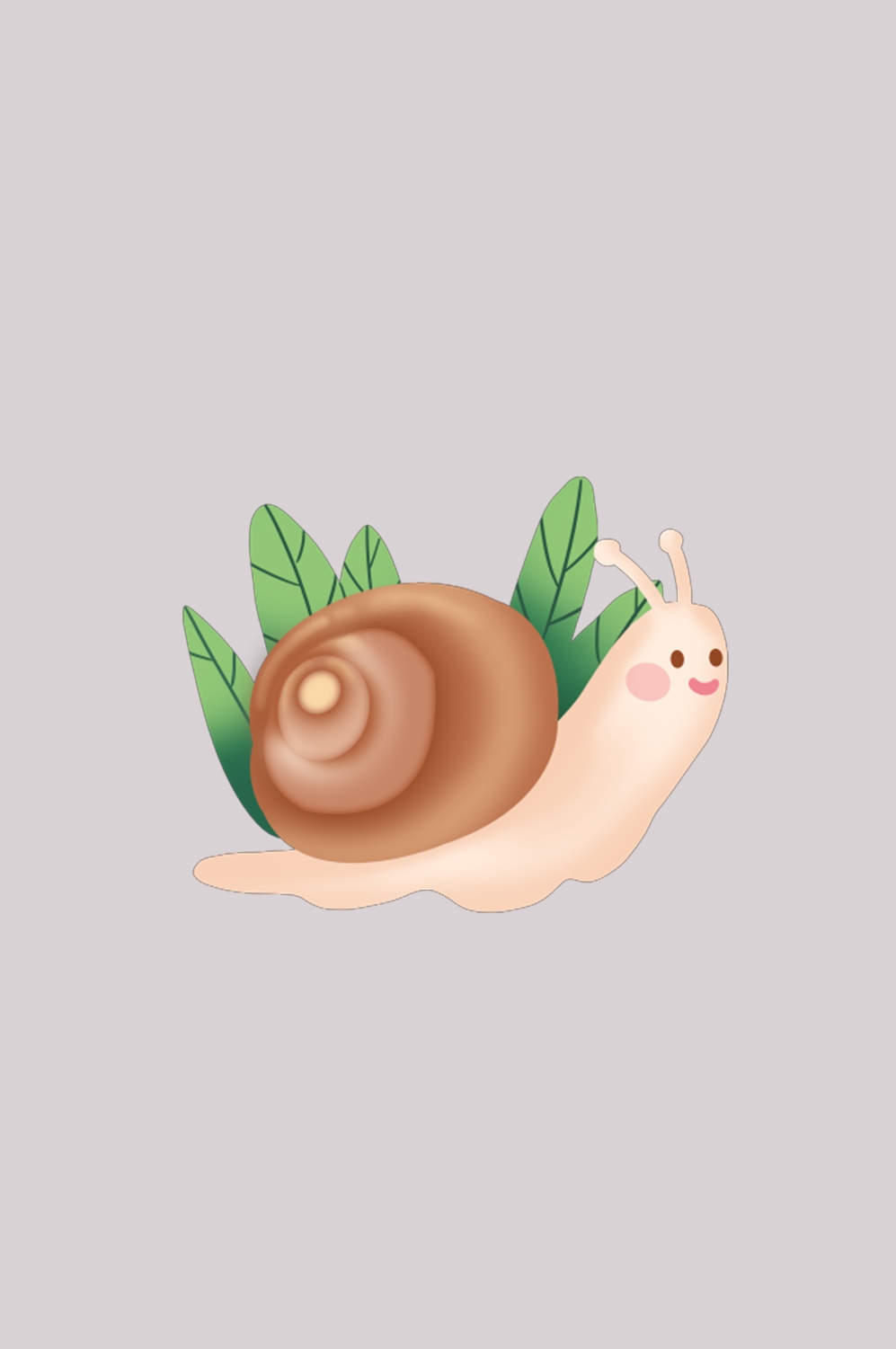 卡通蜗牛插画免抠素材元素29