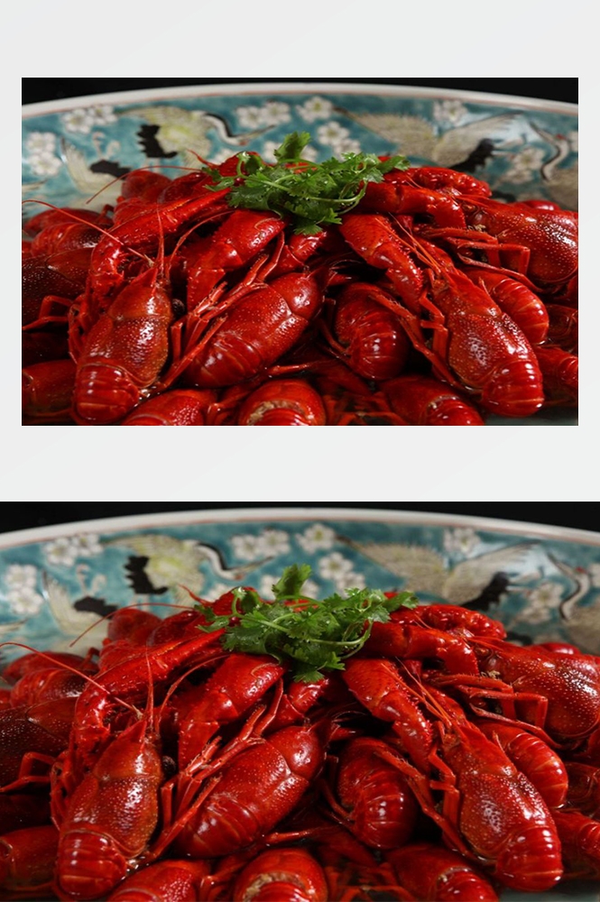 餐饮美食海报模板麻辣小龙虾香辣虾促销宣传广告素材 (44)