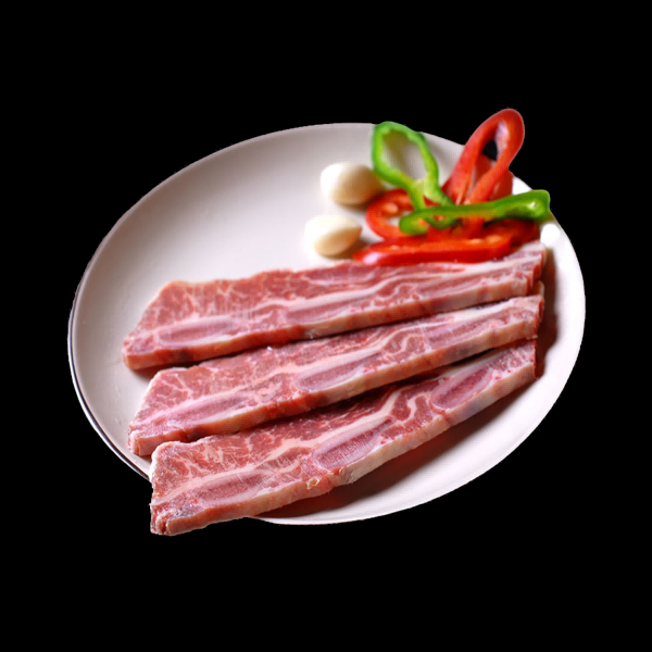牛肉牛肉卷牛排插画元素免抠12