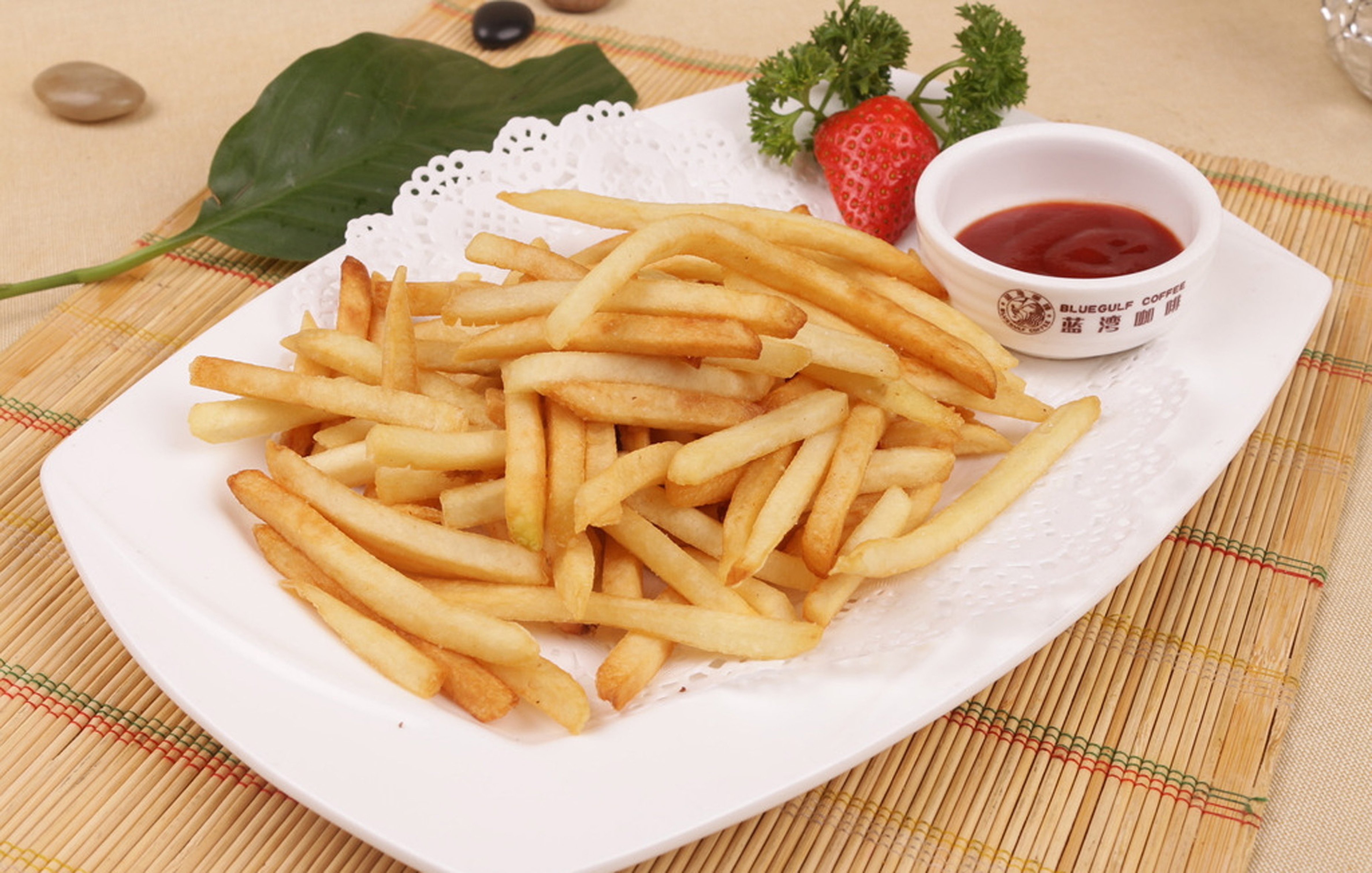 高清美食菜品菜谱JPG图片油炸薯条图库美工设计喷绘打印合成素材