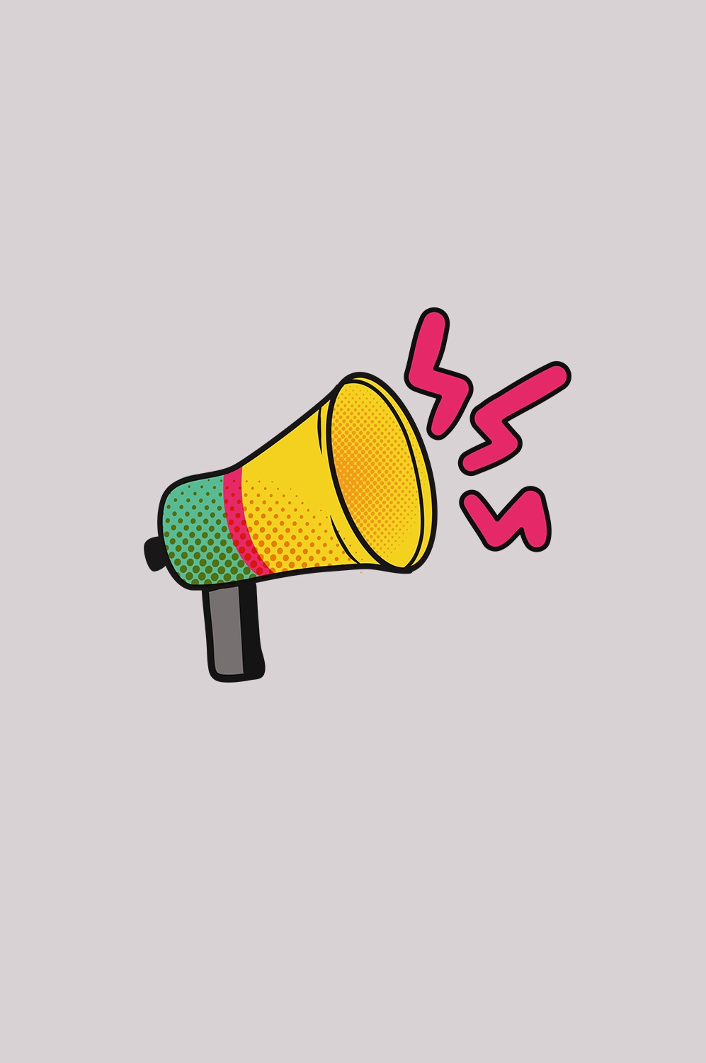卡通喇叭素材图片装饰元素插图免抠51