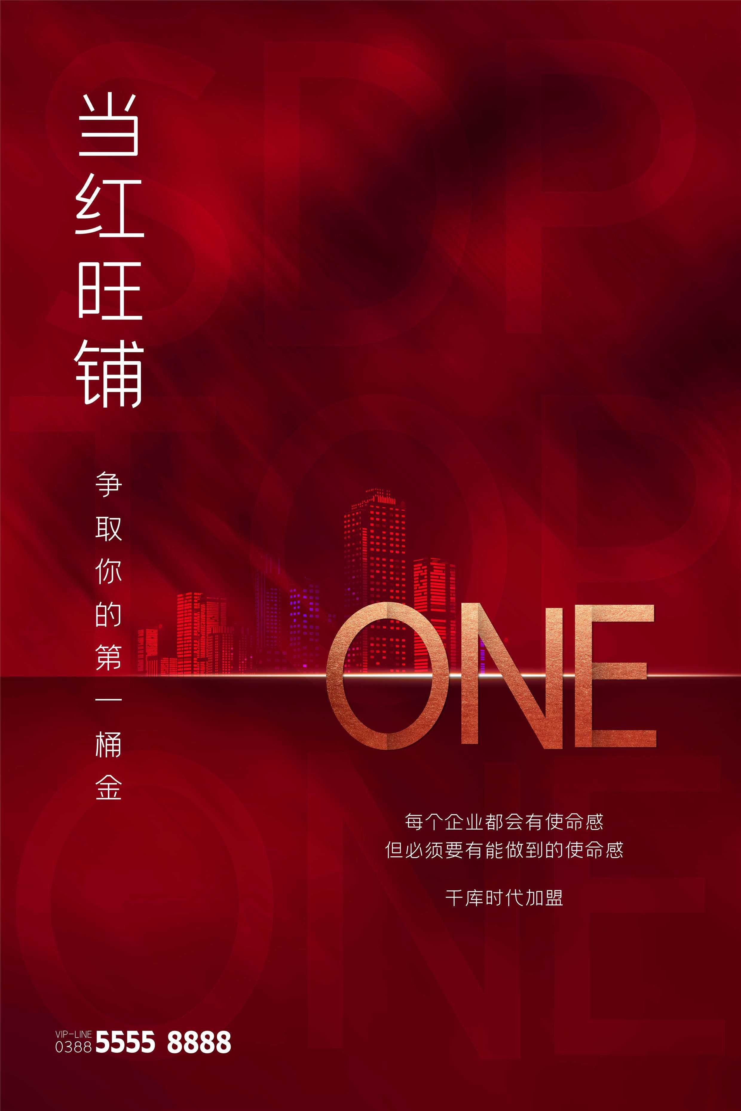 品牌招商加盟合伙人店铺招租海报展板9