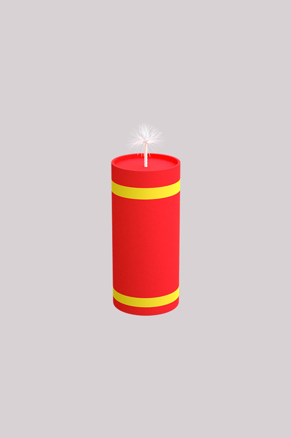 鞭炮图案立体爆竹图片素材png透明背景免抠图1