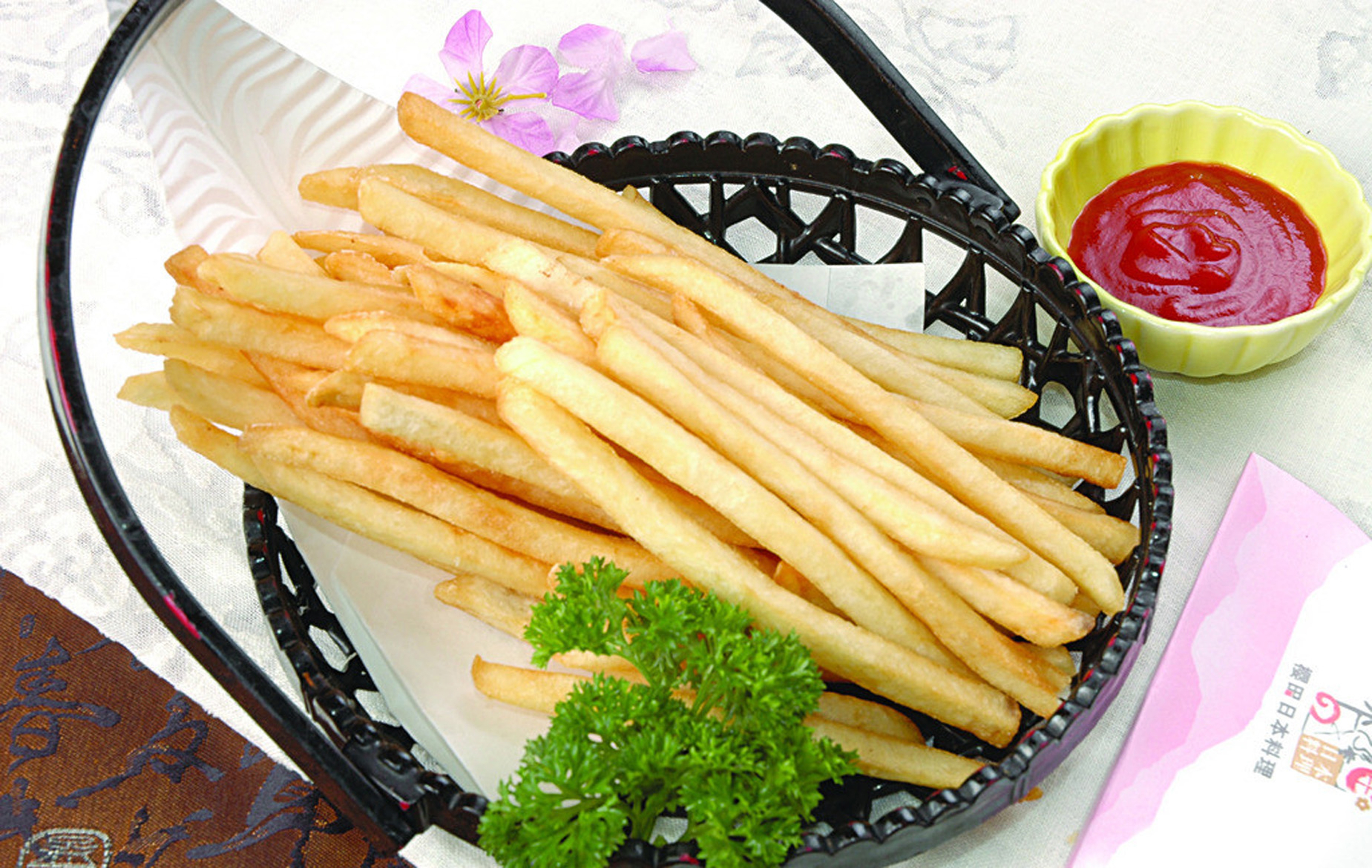 高清美食菜品菜谱JPG图片油炸薯条图库美工设计喷绘打印合成素材
