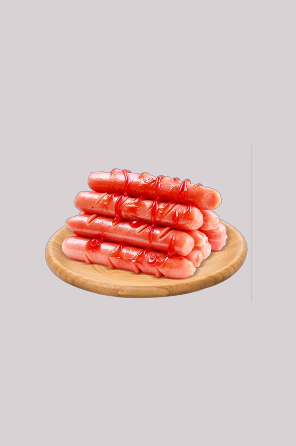 香肠烤肠火腿肠插画元素免抠素材27