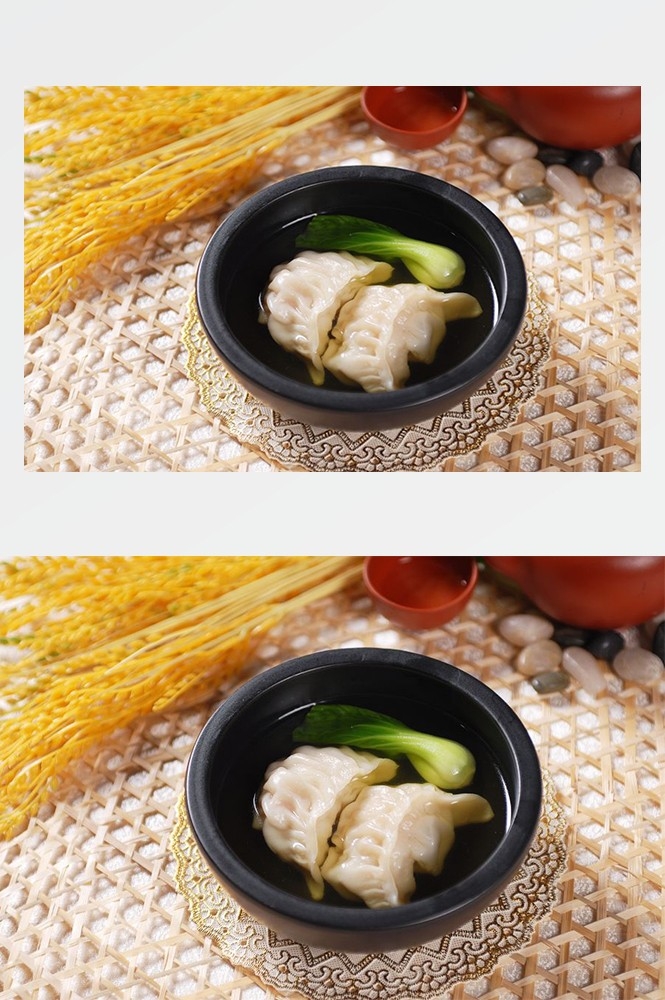 5高清美食菜品菜谱JPG图片生煎锅贴图库 (13)