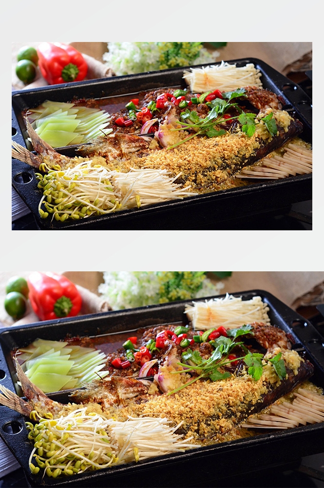 高清美食菜品菜谱JPG图片香辣烤鱼烧烤美工设计喷绘打印合成素材