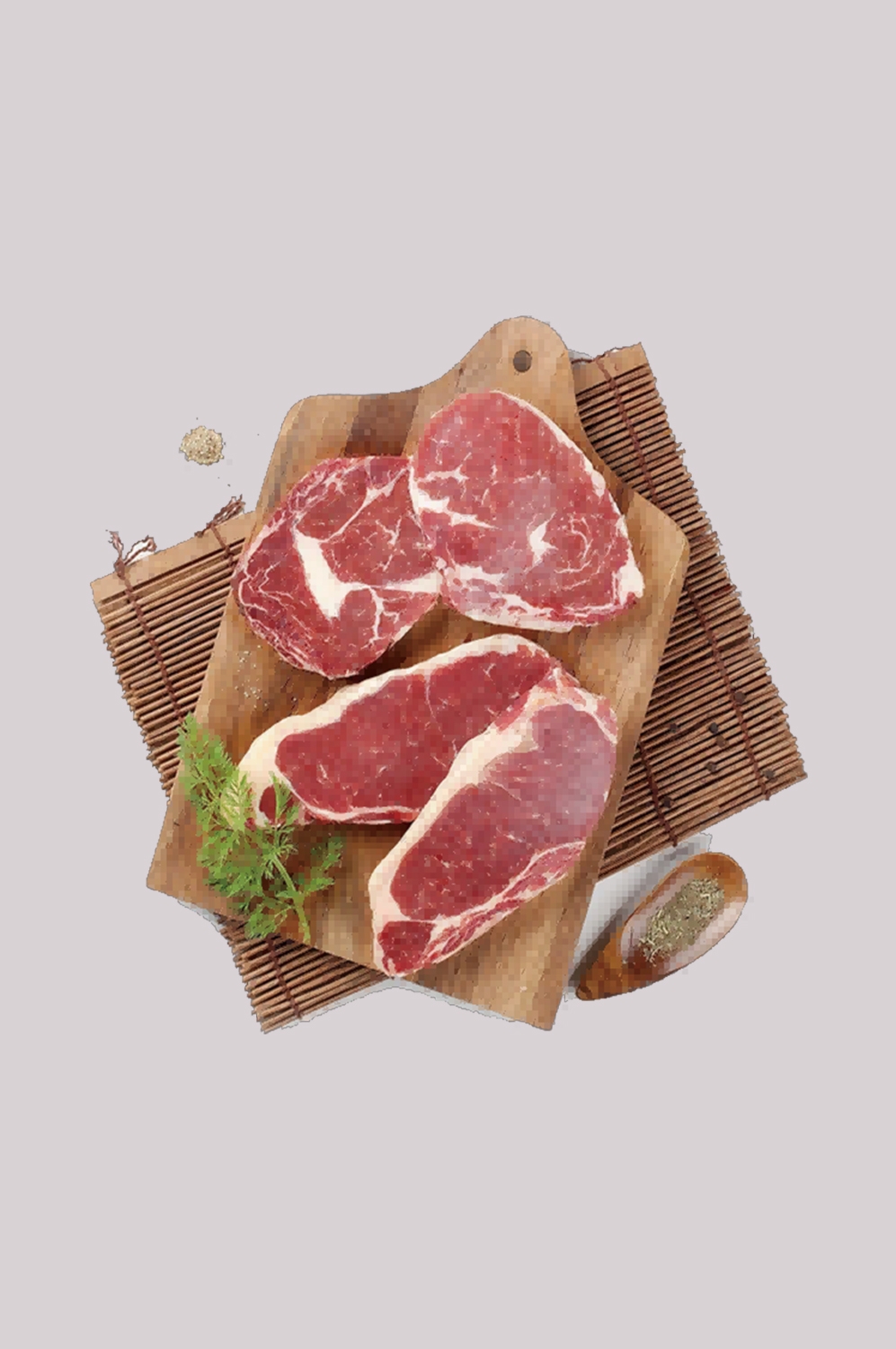 牛肉牛肉卷牛排插画元素免抠15