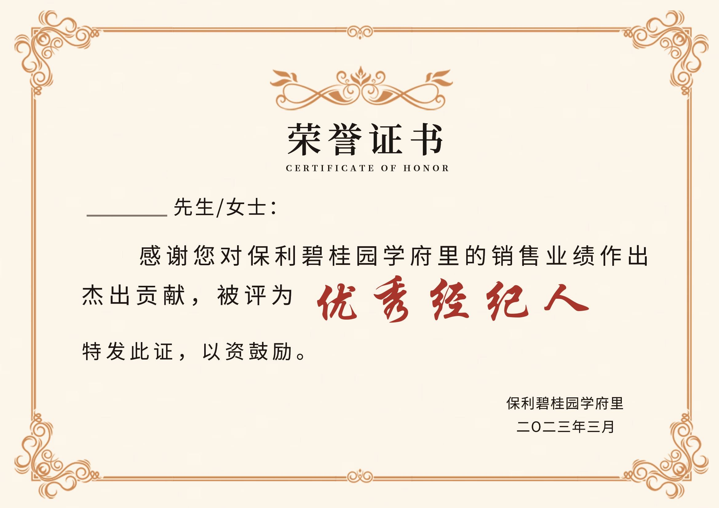 荣誉证书模板荣誉证书封面底纹书芯奖状内页获奖证书16