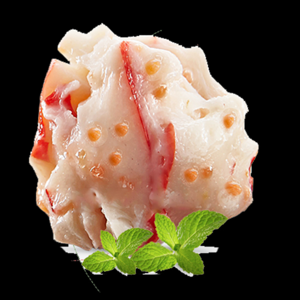 鱼肉丸子鱼丸图片元素透明背景免抠71