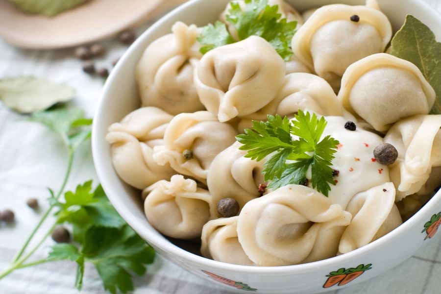 5高清美食菜品菜谱JPG图片生煎锅贴图库 (1)