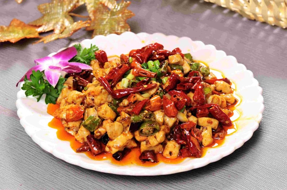 高清美食菜谱JPG图片辣子鸡川菜摄影美工设计喷绘打印合成素材 (42)
