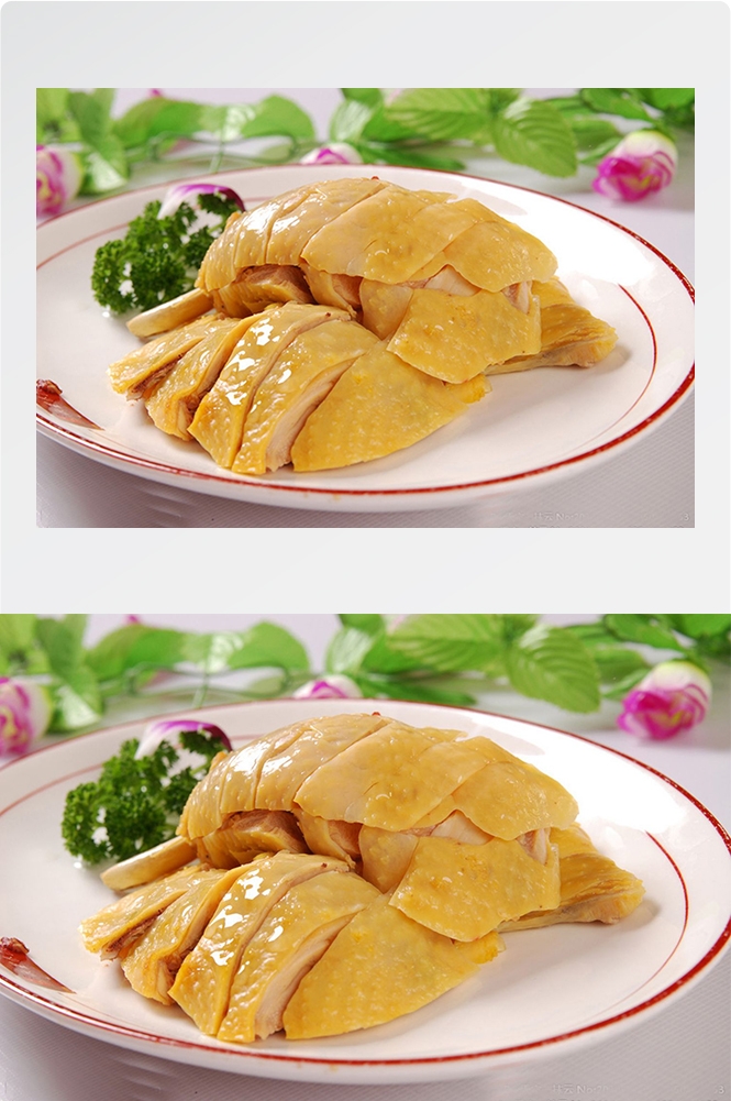 高清美食菜谱JPG图片白切鸡菜品摄影 (48)