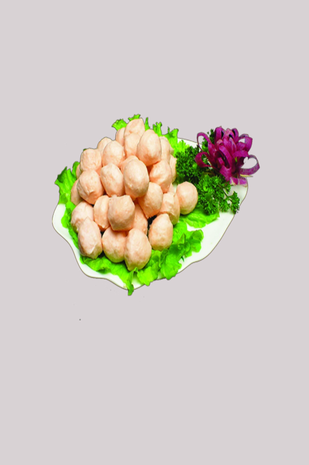鱼肉丸子鱼丸图片元素透明背景免抠64