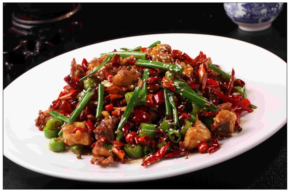 高清美食菜谱JPG图片辣子鸡川菜摄影美工设计喷绘打印合成素材 (11)