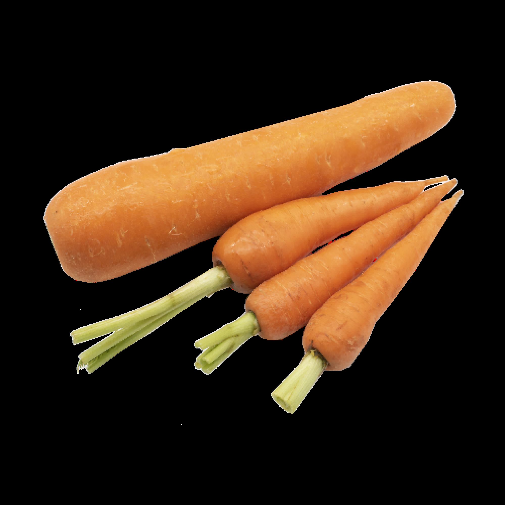 蔬菜食材切开的胡萝卜免抠元素85