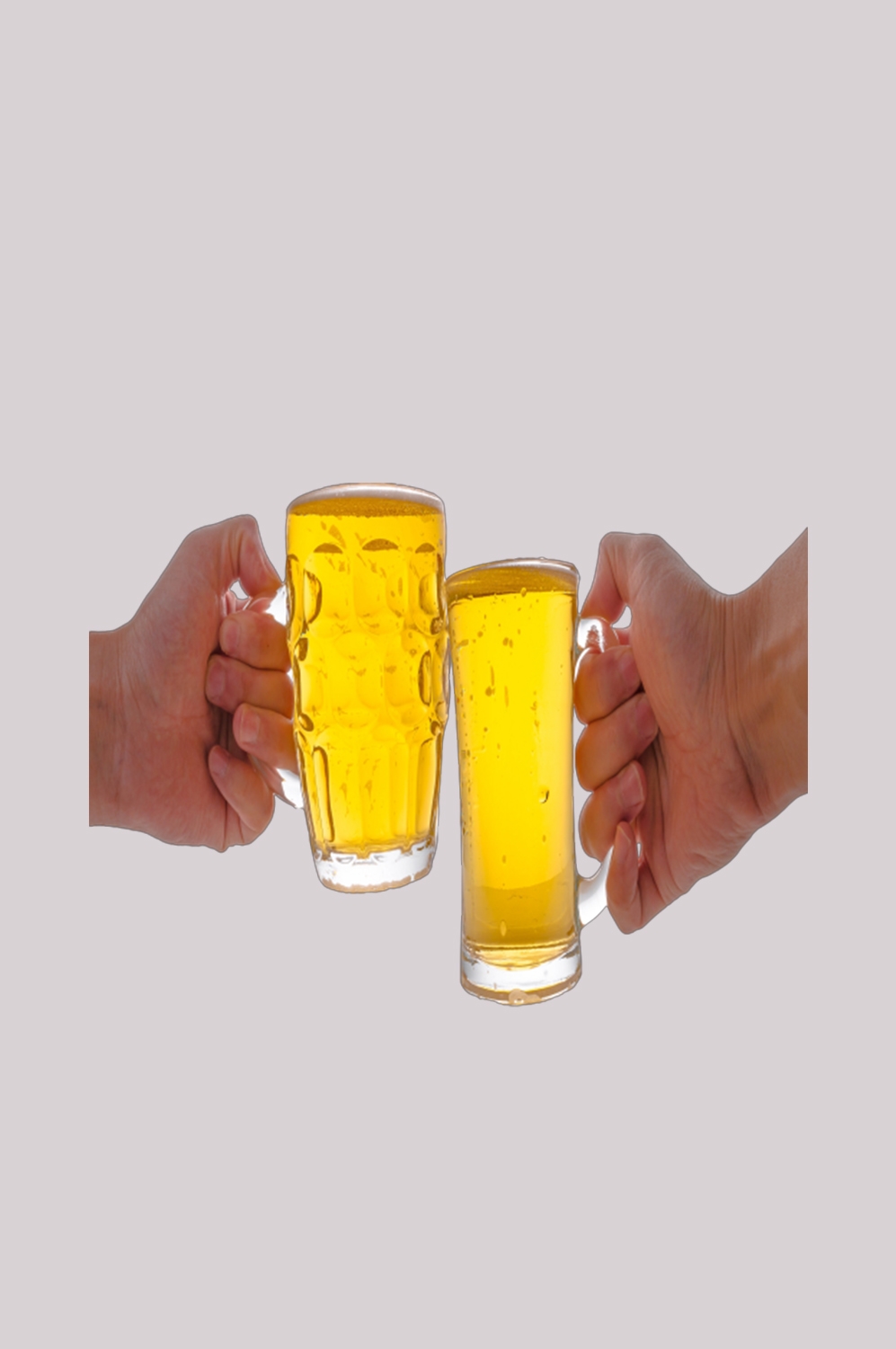 啤酒啤酒杯冒着泡沫效果图插画免抠素材元素31