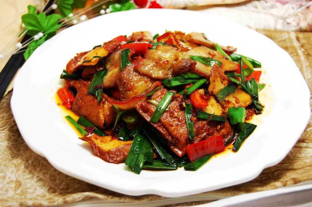 高清美食菜品菜谱回锅肉摄影美工设计喷绘打印合成素材 (8)