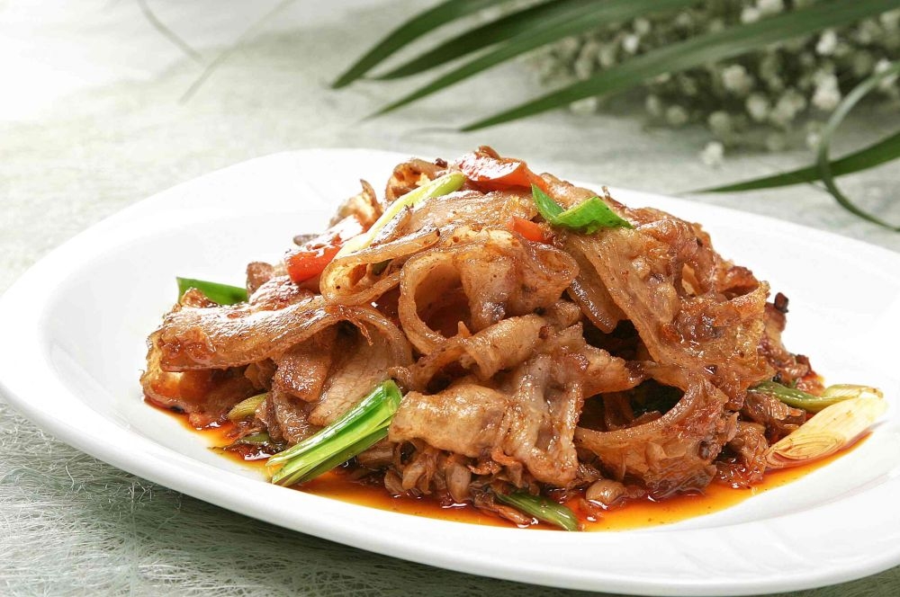 高清美食菜品菜谱回锅肉摄影美工设计喷绘打印合成素材 (16)