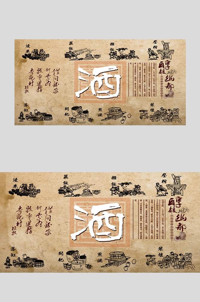 传统酒坊酿酒工艺制作过程流程图4